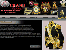 Tablet Screenshot of chandhandicrafts.com